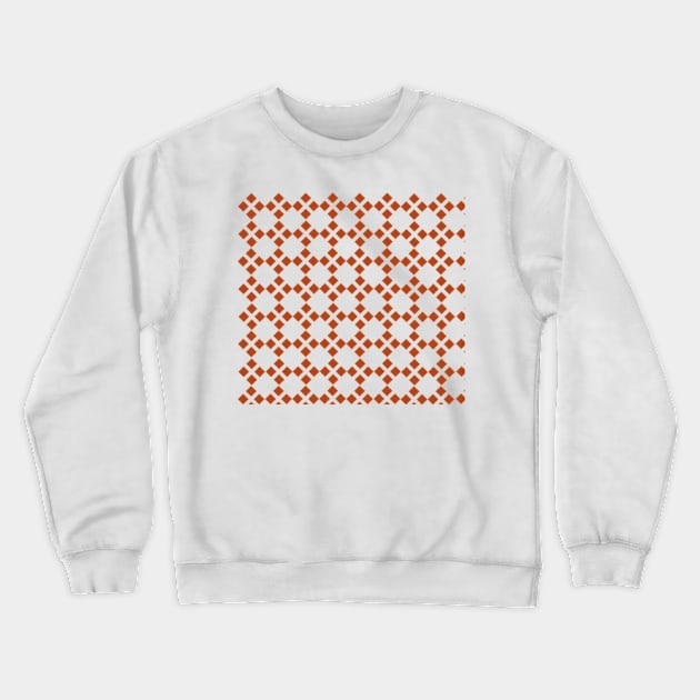 Square pattern Crewneck Sweatshirt by SAMUEL FORMAS